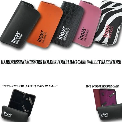 ATOZ SCISSORS MULTIFUNKTIONALER SALON LEDER HAARSCHNITT SCHERE TASCHE REISSVERSCHLUSS TRAGBARE TASCHE BOX