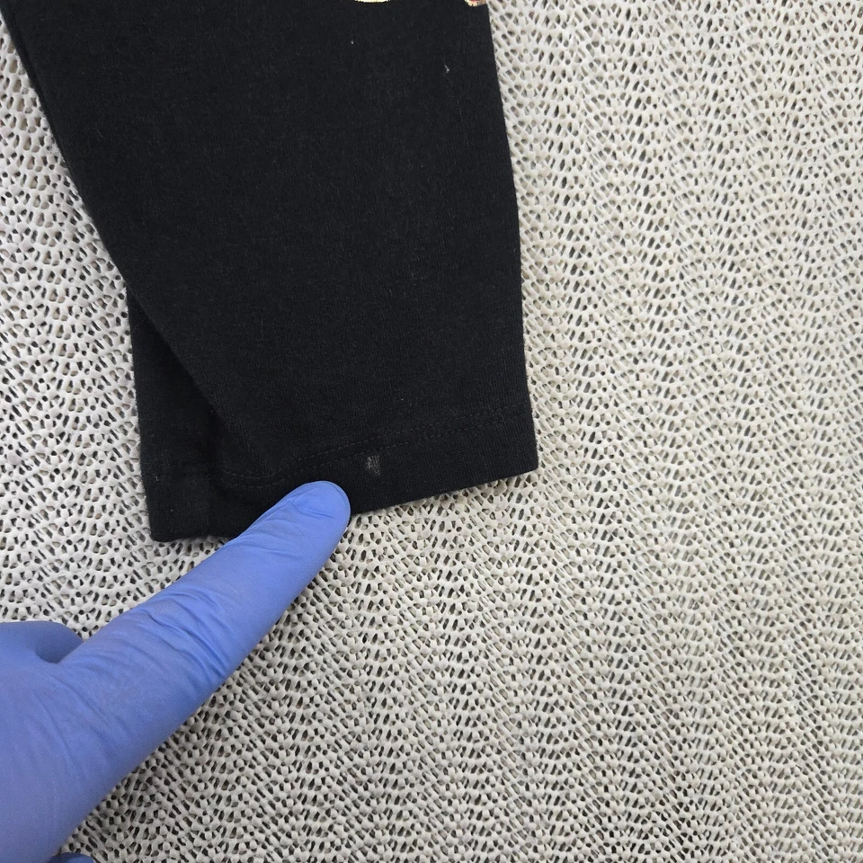 Victoria's Secret PINK Yoga Pants Womens Small Black Red High Waist Leggings - Image 4 of 4