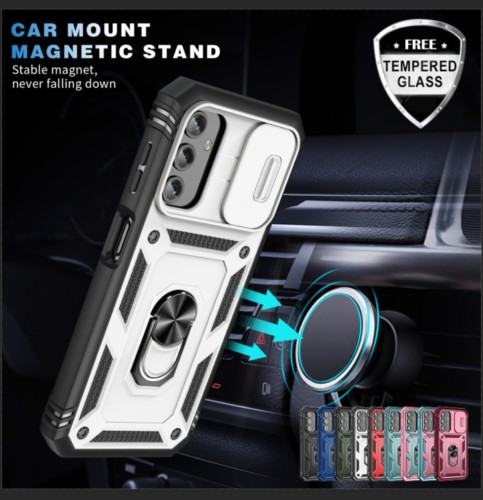 For Samsung Galaxy A15 A25 A54 Dustproof Magnetic Heavy Duty Phone Case Cover