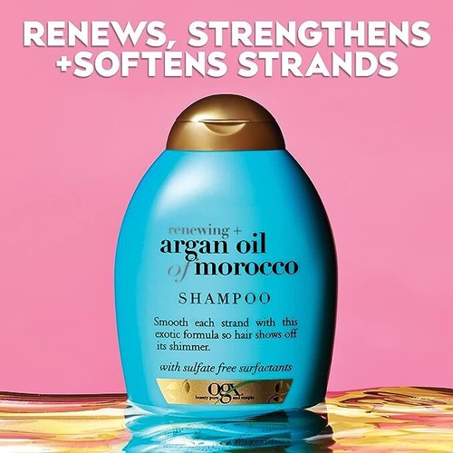 OGX Renewing + Argan Oil of Morocco Shampoo, 13 fl oz - Picture 4 of 4