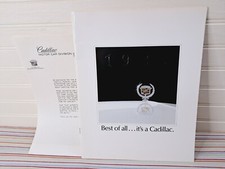 Vtg Cadillac 1982 Sales Brochure DeVille Eldo...