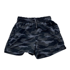 ATHLETA Girl Play More 3.5 Shorts Large Camo Athletic 56-13