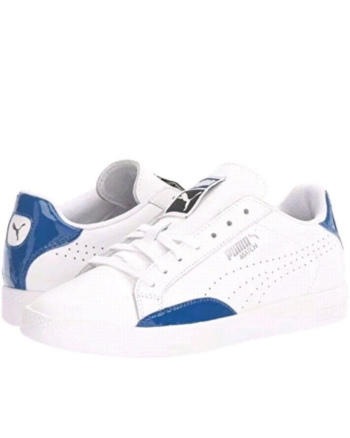 Женские кроссовки Puma Match Basic, размер US 6, Белый, темно-синий