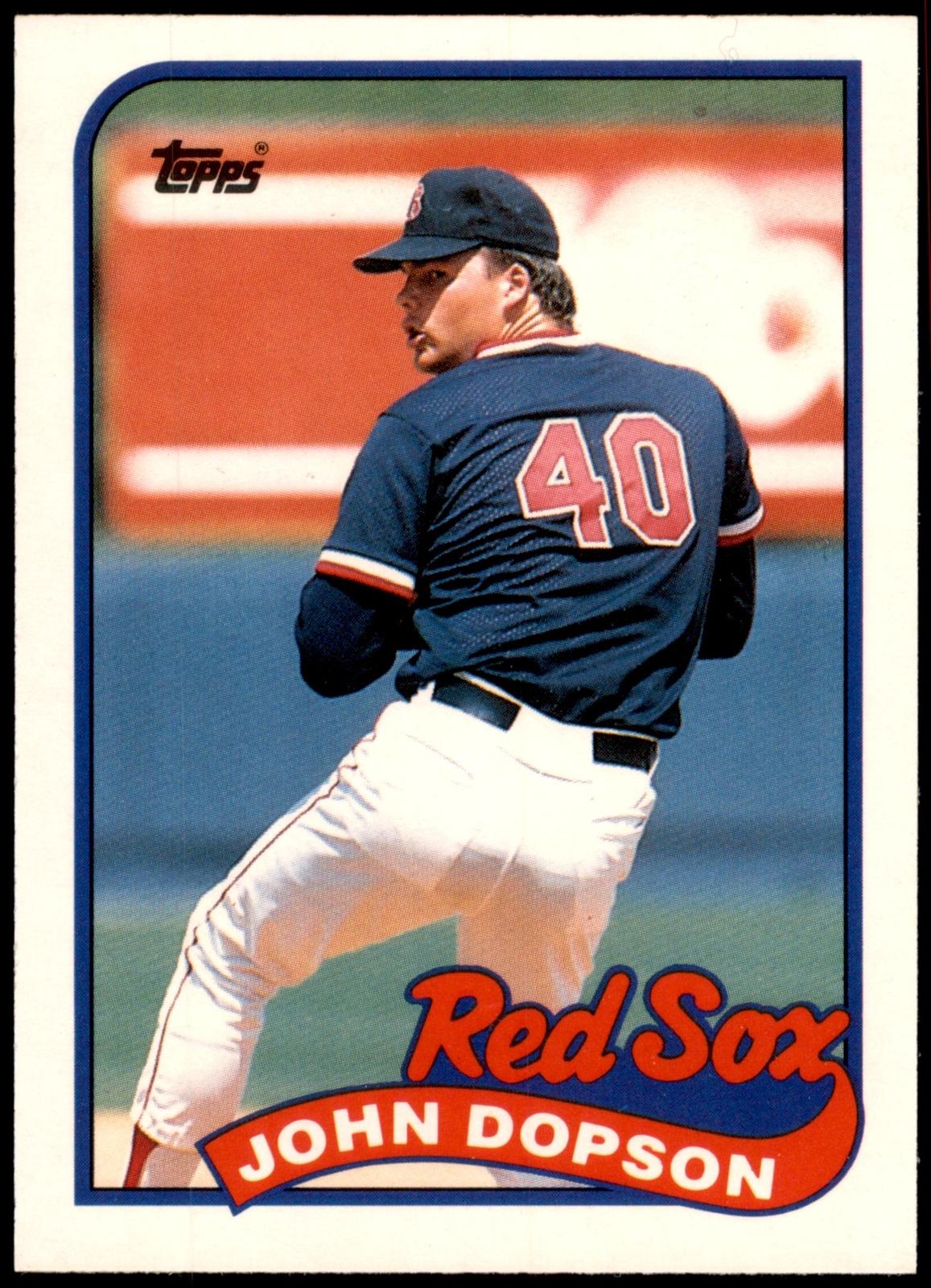 John Dopson #26T 1989 Topps Traded