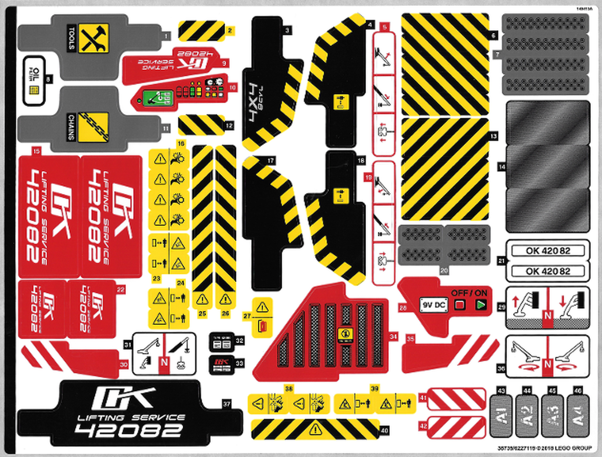 LEGO TECHNIC: Rough Terrain Crane (42082) for sale online | eBay