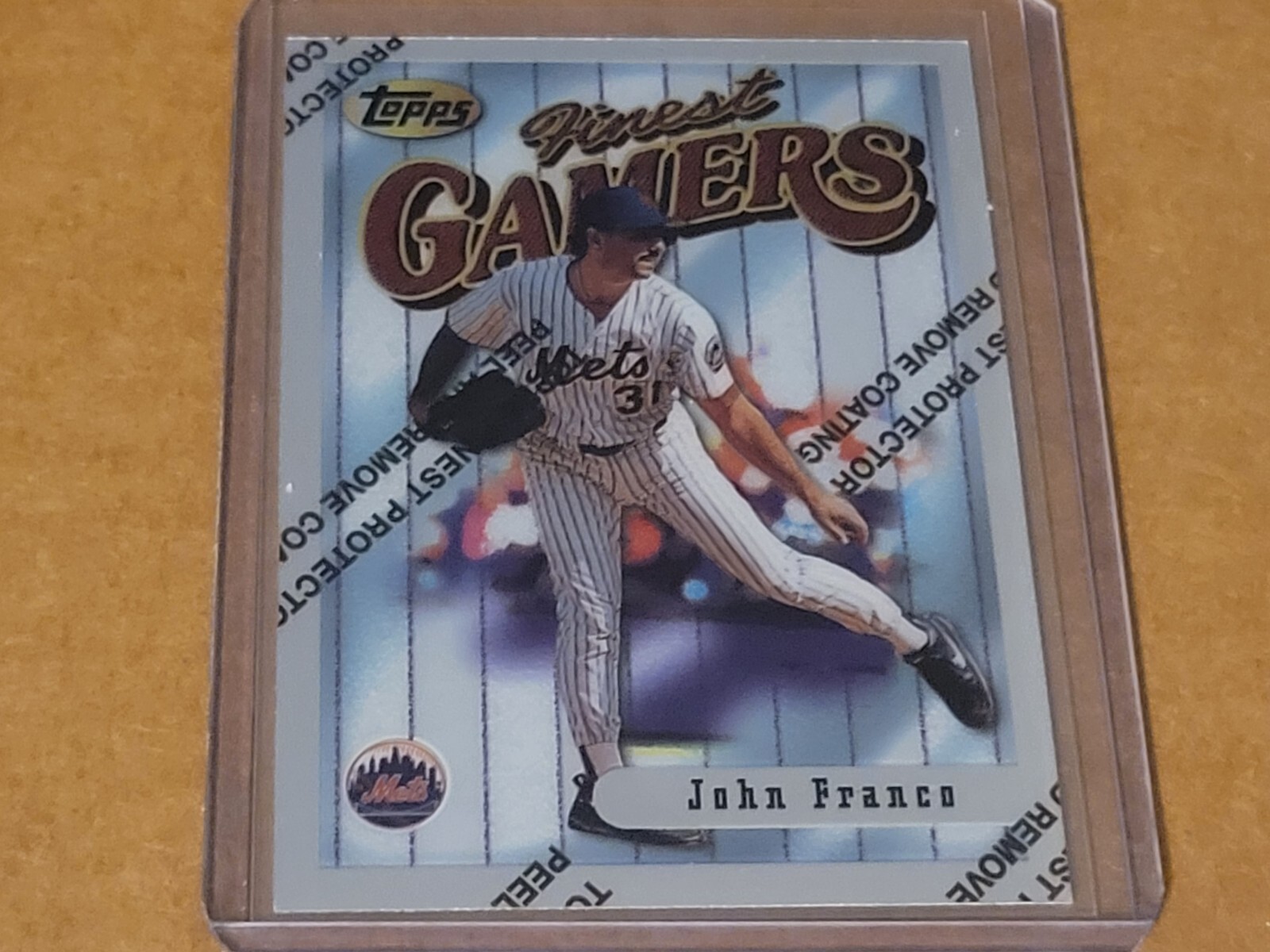1996 Topps Finest #174 John Franco New York Mets Nmmt