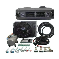 12V Cool&Heat Electric Universal Underdash Air Conditioner DC Auto Car A/C Kit