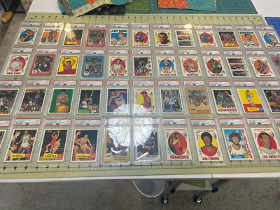 1996-97 Topps NBA Stars 50 Card Rookie Reprint GRADED SET