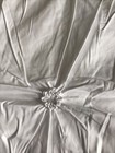 Full Size Cotton Melange White Duvet With Pillow Shams