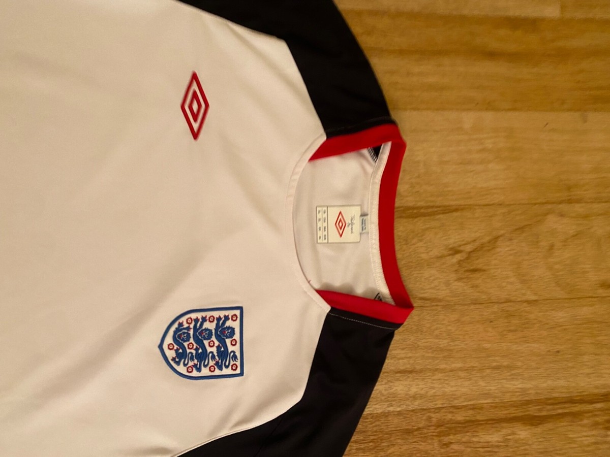 Umbro England National Soccer Team Long Sleeve Jersey Men's