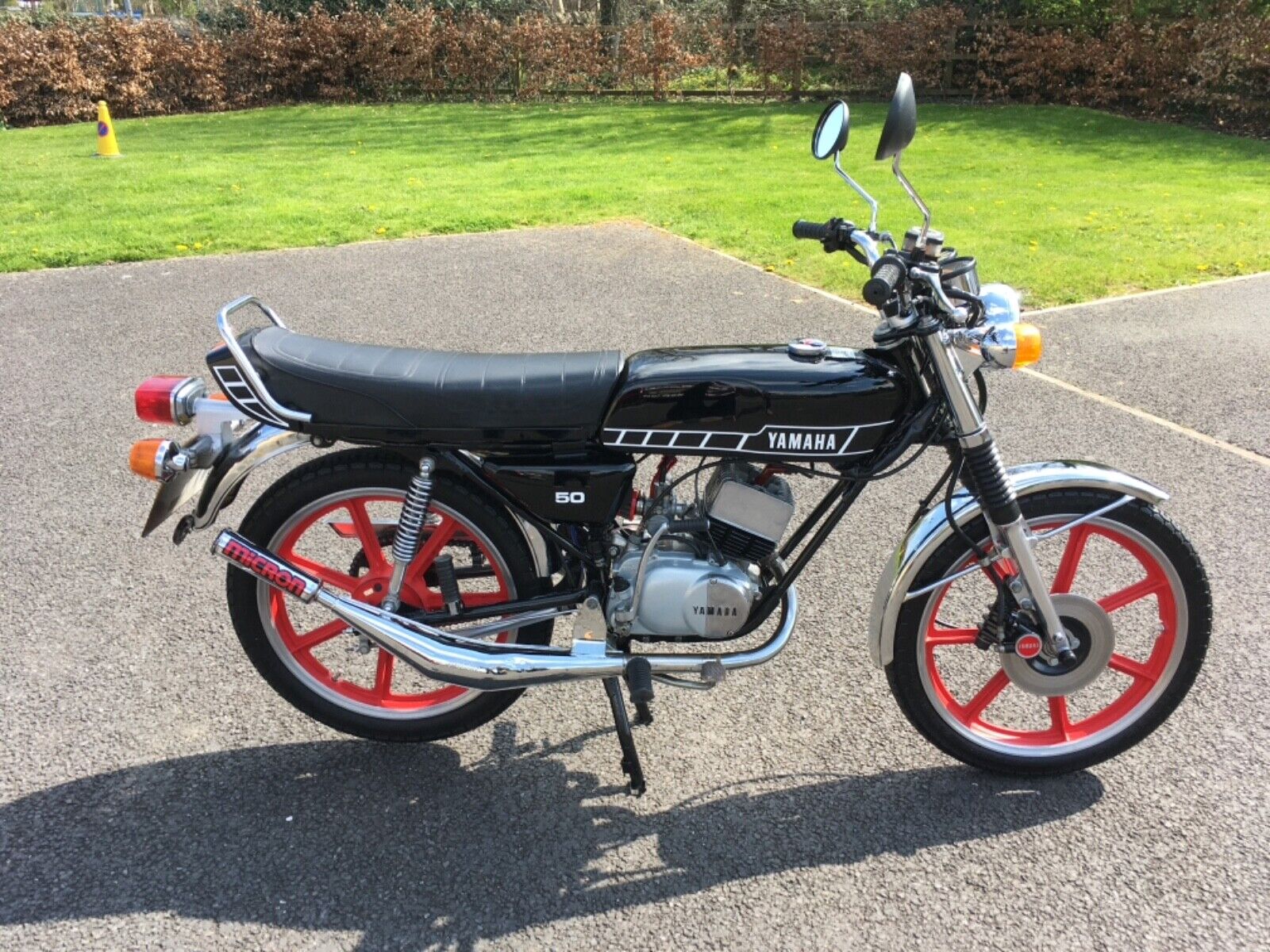 Absolutely Stunning  Yamaha RD50M 1980  not FS1E  not AP50 - Picture 1 of 8