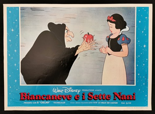SCHNEEWITTCHEN UND SIEBEN ZWERGE 3er Set Fototüten Poster Disney Snow White Animation X35 - Bild 4 von 4