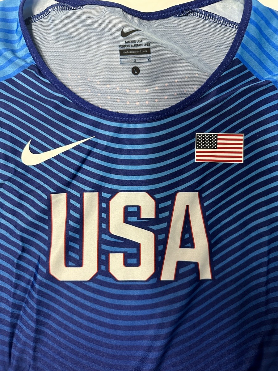 NIKE PRO ELITE エアロブレイド ディスタンスショーツ US XS 🔥 Nike Pro Elite Team USA 🔥 Track & Field Speed Suit