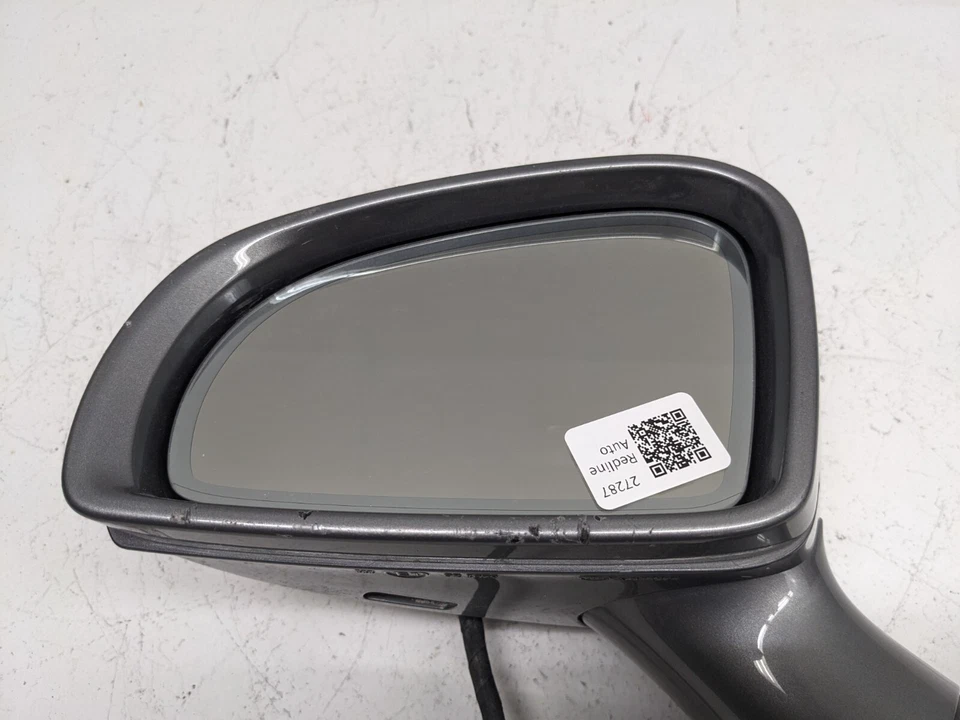 Espejo retrovisor lateral puerta izquierda del conductor plateado Mercedes SLK R172 2012-2019 Foto 3 de 4