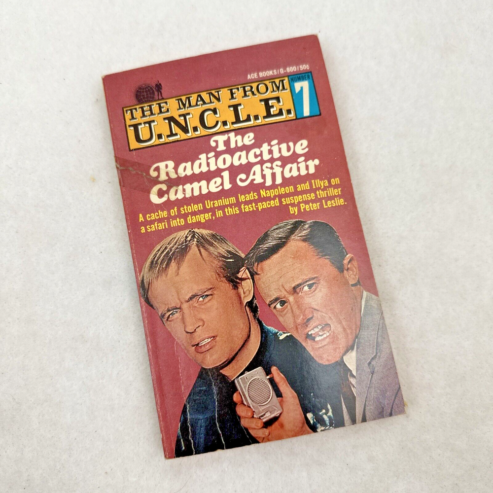 The Man from U.N.C.L.E. 7 Radioactive Camel Affair Peter Leslie Ace G-600 1966