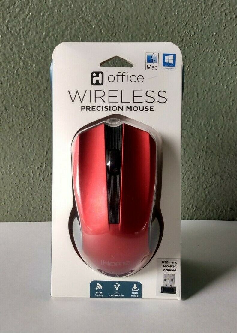 iHOME OFFICE WIRELESS PRECISION DESKTOP MOUSE - NEW IN PACKAGE