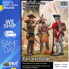 Master Box 35222 1/35 Indian Wars Series, XVIII century. Kit No 4 Fair exchange