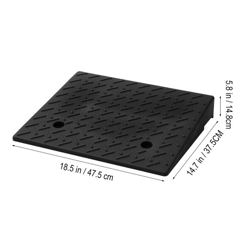 1/2X Heavy Duty Rubber Kerb Door Ramps Wheelchair Mobility Scooter Access Ramp - Picture 138 of 142