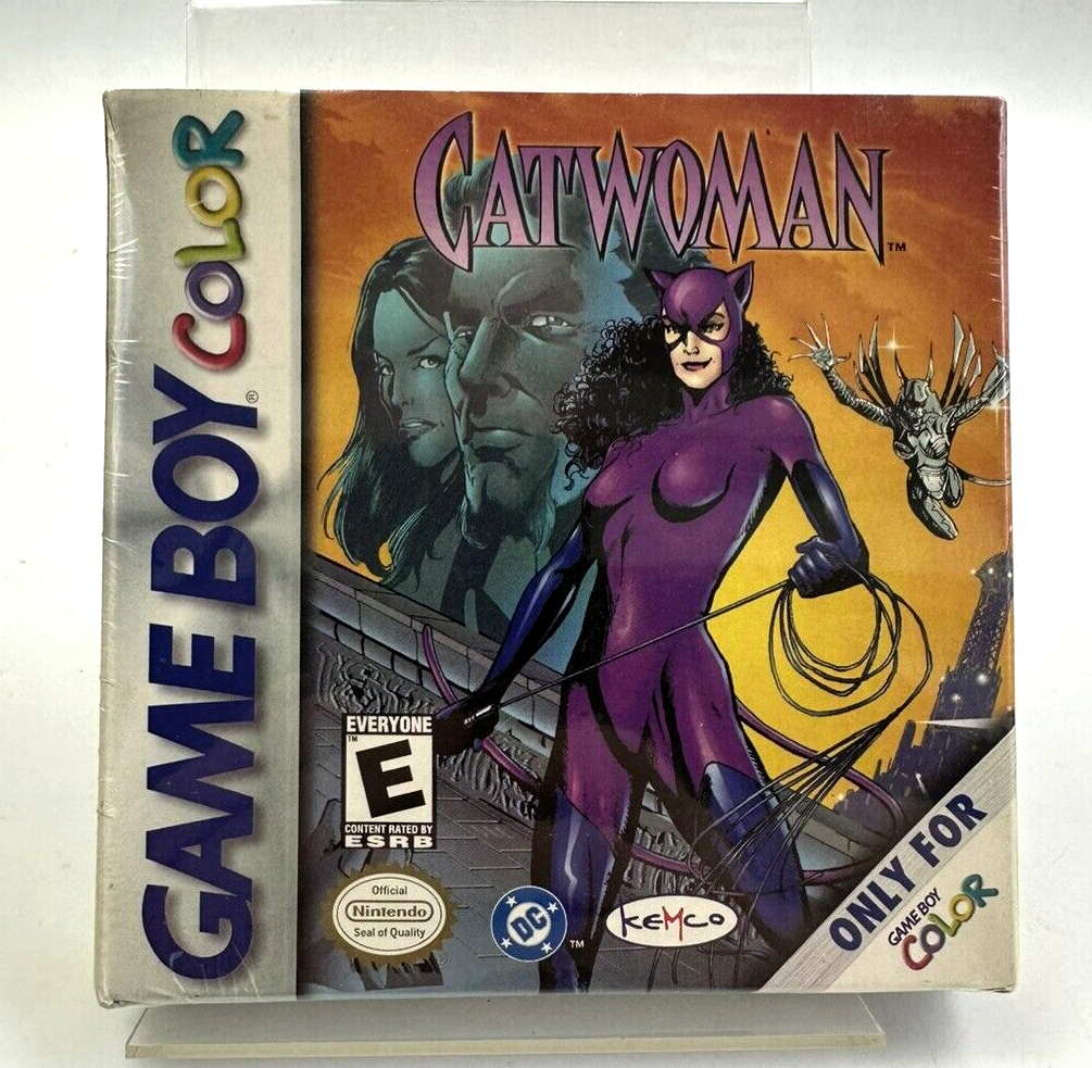 GBC Catwoman, New Factory Sealed - **Flaw**