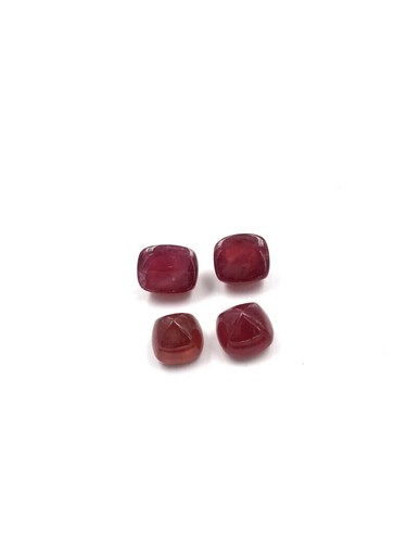 Natural Ruby Sugarlaof Cabochon Loose Gemstone For Jewelry - Bild 9 von 9