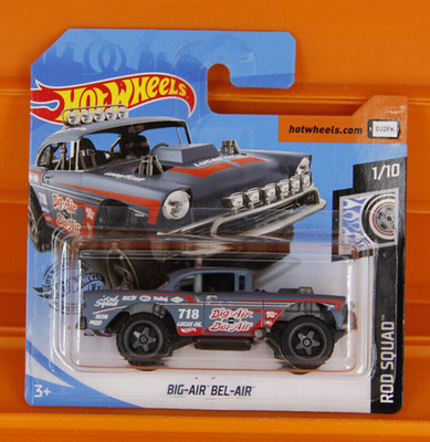 Hot Wheels - 2020 - BIG-AIR BEL-AIR (Grau) Rod Squad 1/10 - #179 * Chevy Bel Air