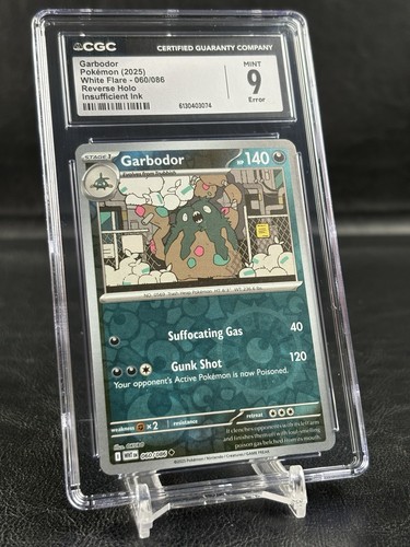 Garbodor graded CGC 9 for sale on eBay