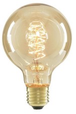 Forum Éclairage G80 Es Vintage Led Filament Ampoule Teinte Dorée 4W Dimmable