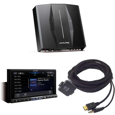 Alpine iLX-507, KCU-315UH USB / HDMI Extension Cable & PXE-C80-88 OPTIM8 8-Ch...