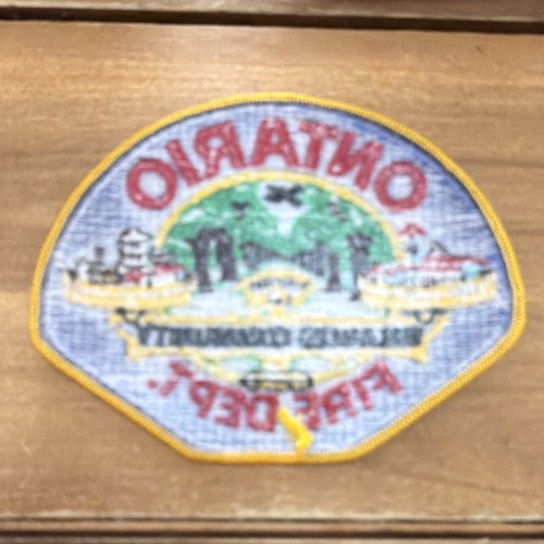 CA, Ontario Fire Dept., Balanced Community Firefighting & Rescue patch ...