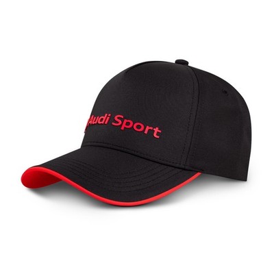 Audi Sport Cap Baseballcap Basecap Kappe Mütze schwarz rot Unisex 3132501200