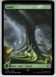 Forest #307/781 Universes Beyond: Final Fantasy MTG