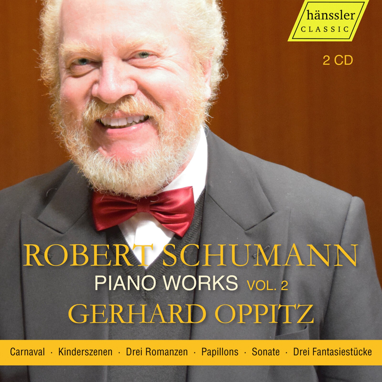 HC24030 Gerhard Oppitz Schumann: Piano Works, Vol. 2 Double CD HC24030 NEW