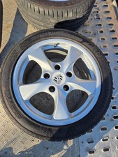1x Alufelge 17 Zoll 8.5" 5x130 98636212606 Porsche Boxster Rim Wheel