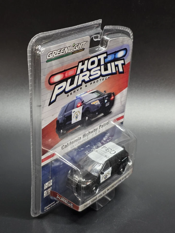 Greenlight Hot Pursuit California Highway Patrol CHP 14 Ford Interceptor Utility - Image 2 of 4