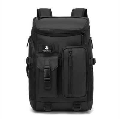 Gym Duffle Tennis Bag Backpack 4Way Waterproof Shoe Compartment Black 02