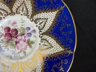 Rare Paragon Cobalt Blue Cup &Saucer Strawberry Blackberry, Flower Gold Gilt Eng — photo 6