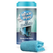 MiracleWipes for Electronics Cleaning - Screen Wipes Designed for TV, Phones,...