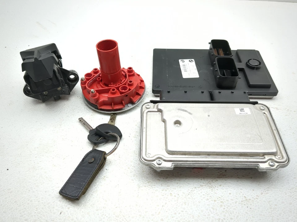 Комплект замков зажигания крышка переключателя зажигания и ключ ECU CDI компьютер 06-13 BMW F800ST 261209191 - Изображение 2 из 4