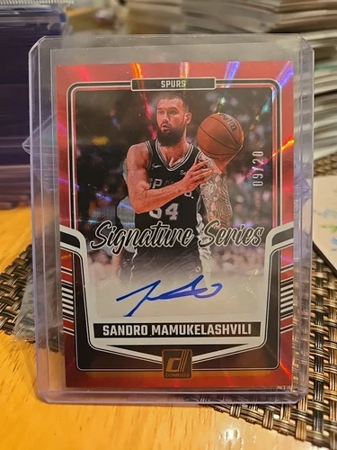 2025 Panini Sandro Mamukelashvili Topps Certified Autograph Issue (Raw)