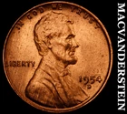 1954-D Lincoln Wheat Cent- Choice Gem Brilliant Uncirculated Luster #i8765