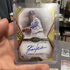 Topps 2025 Tier One Talent Autograph Fergie Jenkins Cubs GOLD 98/99 TOTA-FJ