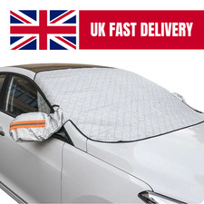 Premium Reversible Car Windscreen Cover with Aluminium UV and Snow Protection