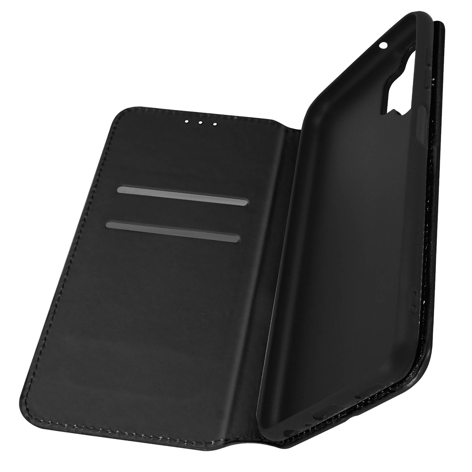 Étui Galaxy A13 4G antichoc noir pour éviter les rayures d'écran