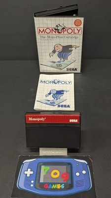 Monopoly (Sega Master System) CIB COMPLETE