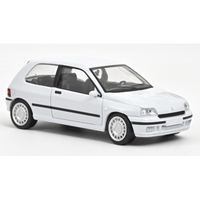 Renault Clio 16S 1991 White JET CAR 1:43 Norev Auto Stradali -D- Neues Modell