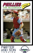 Tim McCarver 2004 Topps All-Time Fan Favorites #4 Philadelphia Phillies Baseball