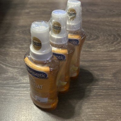 3 Pack Chloraseptic Sore Throat Spray Warming Honey Lemon Flavor 6oz BBD 10/25