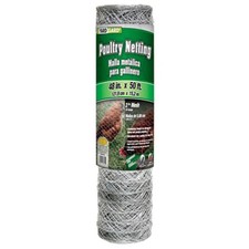 Midwest Air 308476B 48 in. x 50 ft. Galvanized Poultry Net 1.02 per foot
