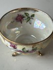 Porcelain teacup with floral rose design and gold trim by Napco — photo 2