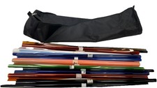 Job lot 18 Lighting gels ROSCO,CHRIS JAMES - CTB,CTO,DIFF,ND,GREEN,RED+Case REF2